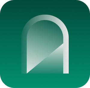 Hired Island logo